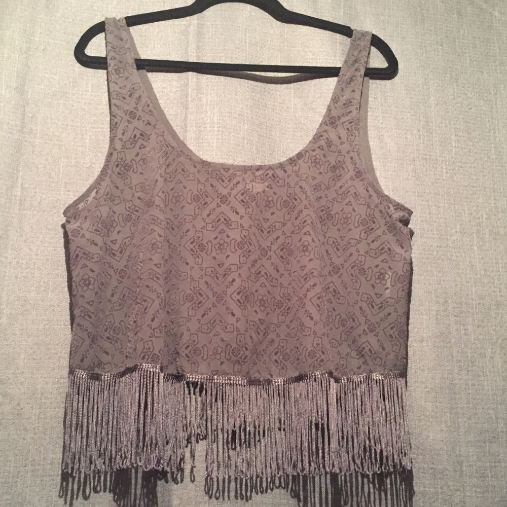 Hollister Fringe Crop Top - Picture 3 of 5